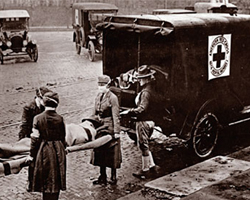 Епідемія грипу 1918-1919 років забрала життя більше 20 мільйонів чоловік в США і Європі.